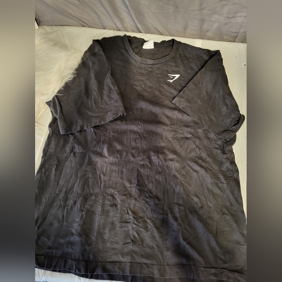 Gymshark Black Short Sleeve Tee, Size Large - Picture 5 of 5
